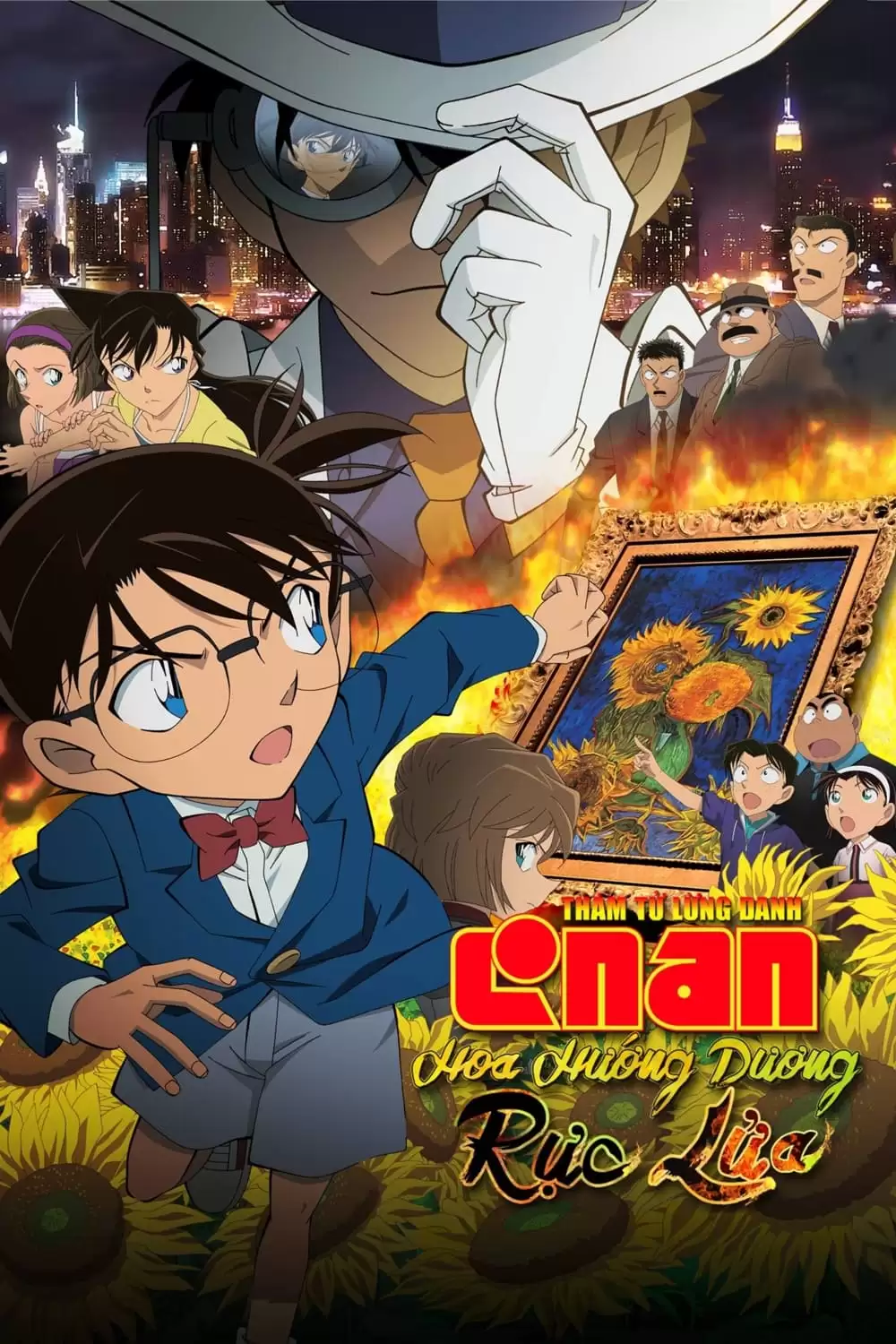 Thám Tử Lừng Danh Conan 19: Hoa Hướng Dương Rực Lửa | Detective Conan: Sunflowers of Inferno (2015)